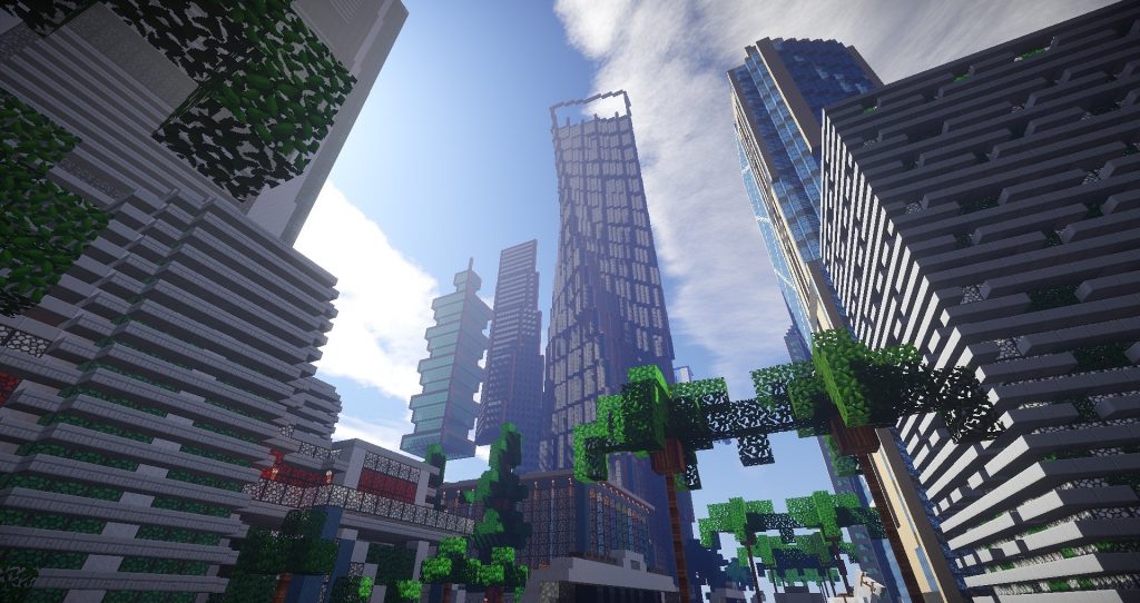 Minecraft Creative Servers​ with big buildings